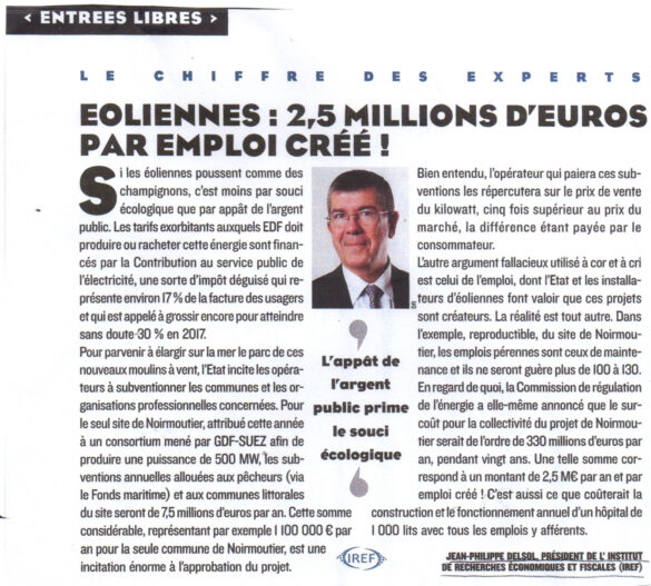 Le chiffre des experts