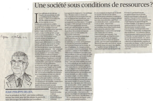 Le Figaro 29 Octobre 2014